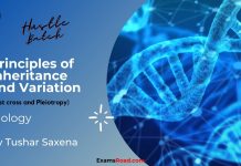 Principle of Inheritence Variation Test Cross Pleiotropy Tushar Sir (Hustle Batch) AIIMS NEET Principle of Inheritence & Variation Test Cross Pleiotropy