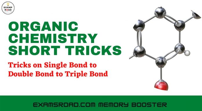 Organic Chemistry Shortcut Tricks (Tricks on Single Bond to Double Bond to Triple Bond) NEET JEE Tricks on Single Bond to Double Bond to Triple Bond