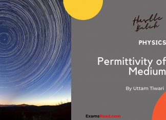 Permittivity Of Medium Physics By Uttam Sir (Hustle Batch) – Class 12th | JEE | NEET Permittivity Of Medium Physics