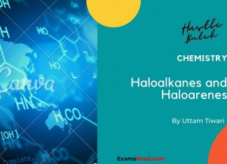 Haloalkanes and Haloarenes Chemistry Uttam Sir (Hustle Batch) – Class 12th | JEE | NEET Haloalkanes and Haloarenes Chemistry