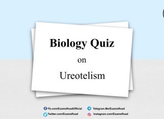 Biology Quiz on Ureotelism for NEET & Medical Exam Biology Quiz on Ureotelism