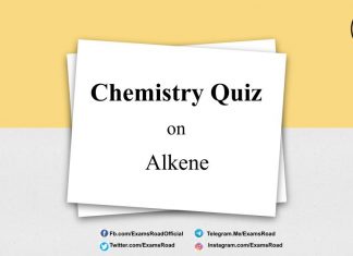 Chemistry Quiz on Alkene for IIT JEE, NEET, Medical & Engineering Exam Chemistry Quiz on Alkene