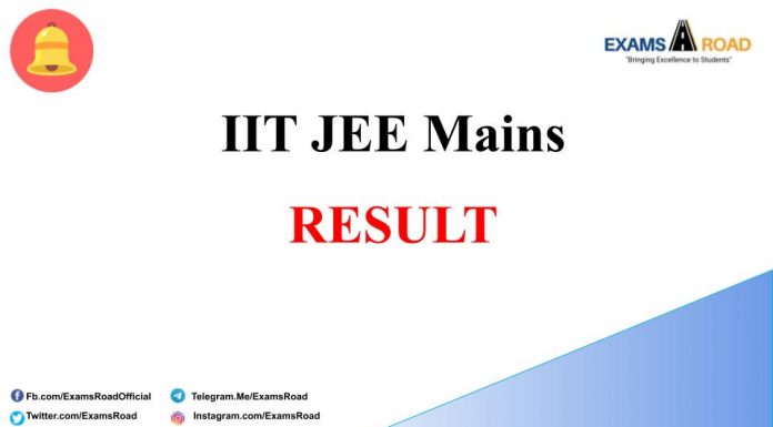 JEE Mains Result 2021 – Check IIT JEE (Mains) Result (February) 2021 Now JEE Mains Result
