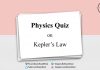 Physics Quiz on Kepler’s Law for IIT JEE, NEET, Medical & Engineering Exam Physic Quiz on Keplers Law
