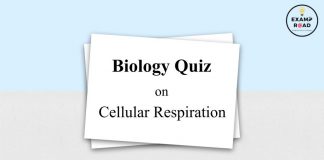 Biology Quiz on Cellular Respiration for NEET & Medical Exam 2021 Biology Quiz on Cellular Respiration