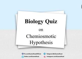 Biology Quiz on Chemiosmotic Hypothesis for NEET & Medical Exam 2021 Biology Quiz on Chemiosmotic Hypothesis