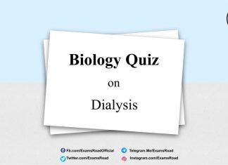 Biology Quiz on Dialysis for NEET & Medical Exam 2021 Biology Quiz on Dialysis