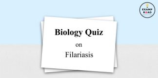 Biology Quiz on Filariasis for NEET & Medical Exam 2021 Biology Quiz on Filariasis