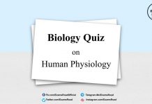 Biology Quiz on Human Physiology for NEET & Medical Exam 2021 Biology Quiz on Human Physiology