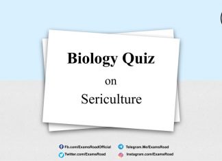 Biology Quiz on Sericulture for NEET & Medical Exam 2021 Biology Quiz on Sericulture