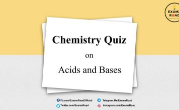 Chemistry Quiz on Acids and Bases for IIT JEE, NEET, Medical & Engineering Exam 2021 Chemistry Quiz on Acids and Bases