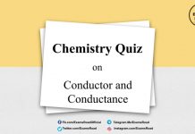 Chemistry Quiz on Conductor and Conductance for IIT JEE, NEET, Medical & Engineering Exam Chemistry Quiz on Conductor and Conductance