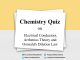 Chemistry Quiz on Electrical Conductors, Arrhenius Theory and Ostwald’s Dilution Law for IIT JEE, NEET, Medical & Engineering Exam 2021 Chemistry Quiz on Electrical Conductors