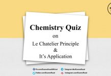 Chemistry Quiz on Le Chatelier Principle and its Application for IIT JEE, NEET, Medical & Engineering Exam 2021 Chemistry Quiz on Le Chatelier Principle