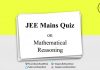 JEE Mains Mathematical Reasoning Past Year Solved Questions Mathematical Reasoning
