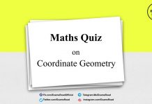 Maths Quiz on Coordinate Geometry for IIT JEE & Engineering Exam Maths Quiz on Coordinate Geometry