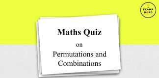 Maths Quiz on Permutations and Combinations for JEE Mains/Advance Maths Quiz on Permutations and Combinations