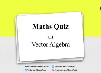 Maths Quiz on Vector Algebra for IIT JEE & Engineering Exam Maths Quiz on Vector Algebra