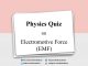 Physics Quiz on Electromotive Force (EMF) for IIT JEE, NEET, Medical & Engineering Exam Physic Quiz on Electromotive Force (EMF)