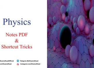 Physics Notes PDF Handwritten & Questions Free Download 2023 – Shortcut Tricks (Topic-Wise) – IIT JEE, NEET, Medical & Engineering Exam Physics Notes PDF