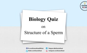 Biology Quiz on Structure of a Sperm for NEET & Medical Exam 2021 Biology Quiz on Structure of a Sperm