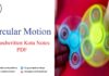 Circular Motion Handwritten Kota Notes PDF Download – IIT JEE, NEET, Medical & Engineering Exam 2022 Circular Motion Handwritten Kota Notes PDF