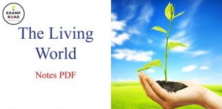 The Living World Notes PDF Download – NEET & Medical Exam 2021 The Living World Notes PDF