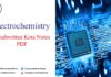 Electrochemistry Handwritten Kota Notes PDF Download – IIT JEE, NEET, Medical & Engineering Exam 2021 Electrochemistry Handwritten Kota Notes PDF