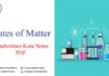 States of Matter Handwritten Notes PDF Download – IIT JEE, NEET, Medical & Engineering Exam States of Matter Handwritten Notes PDF