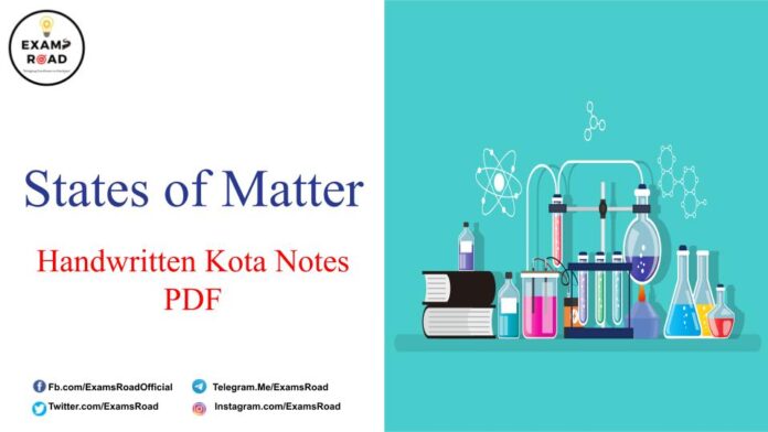 States of Matter Handwritten Notes PDF