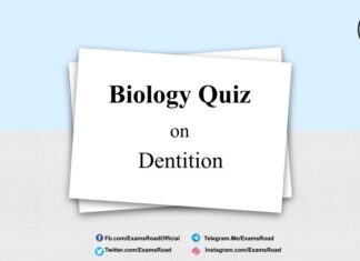 Biology Quiz on Dentition for NEET & Medical Exam 2021 Biology Quiz on Dentition