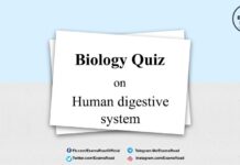 Biology Quiz on Human Digestive System for NEET & Medical Exam 2021 Quiz on Human Digestive System