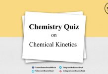 Chemistry Quiz on Chemical Kinetics for IIT JEE, NEET, Medical & Engineering Exam 2021 Quiz on Chemical Kinetics