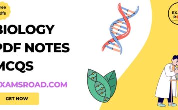Free Biology PDF Notes Questions MCQs for NEET Medical Board Exams 2023-24 Biology PDF