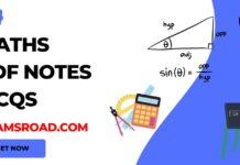 Free Maths PDF Notes Questions MCQs for JEE Engineering Board Exams 2023-24 maths PDF