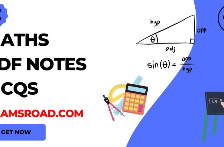 Free Maths PDF Notes Questions MCQs for JEE Engineering Board Exams 2023-24 maths PDF